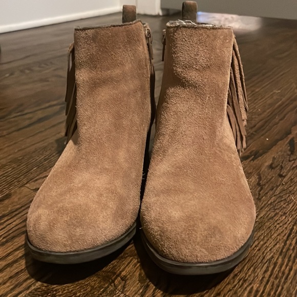 Vince Camuto
Wild Mushroom Brynn Suede Fringe Boots/Booties - Picture 3 of 7